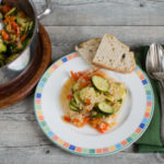 Zucchini mit Bulgur in Olivenöl – Zeytinyagli kabak basti
