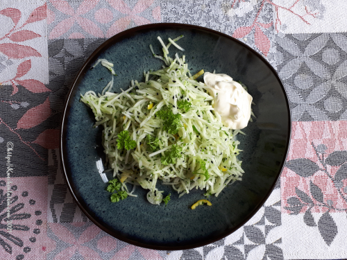 Kohlrabi-Limetten-Salat