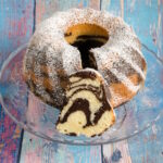 Lebkuchen-Marmor-Gugelhupf