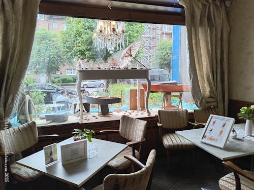 Café Pursche innen Fenster