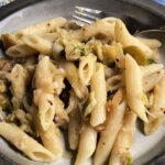 Pasta mit Dicken Bohnen und Zitrone