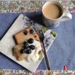 Zitronen-Blaubeerkuchen