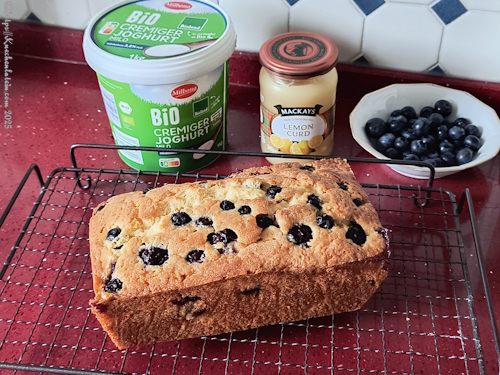 Zitronen-Blaubeerkuchen - Lemon Blueberry Loaf Cake