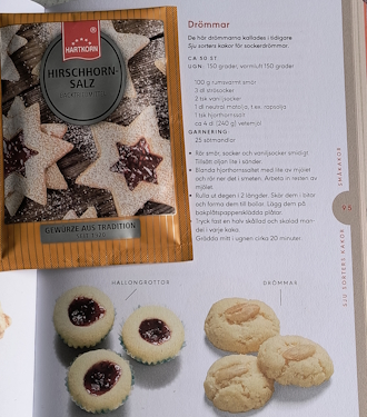 Buchseite mit Drömmar - Träume