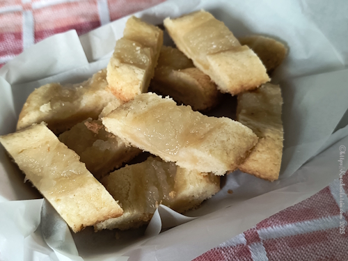 Zarte Apfelschnitten